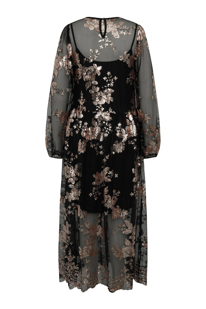 A-View - Estelle Dress AV6095 - 307 - Rose Gold Kjoler 
