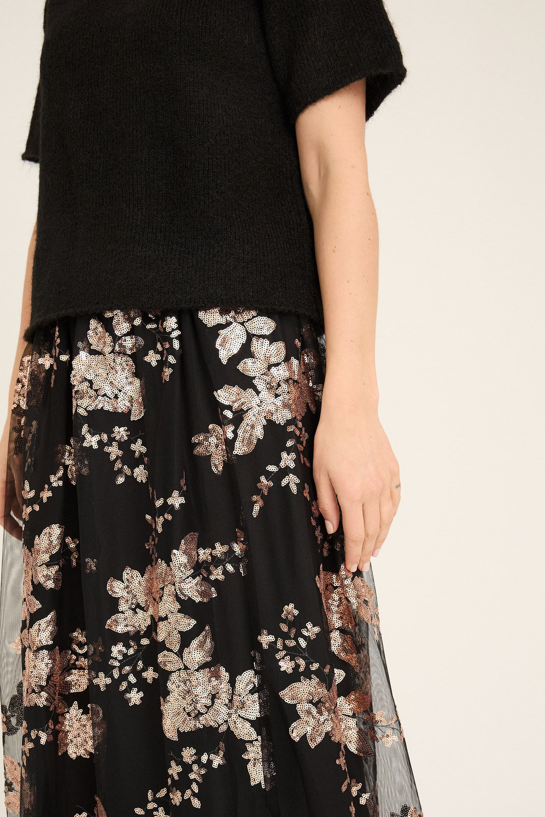 A-View - Estelle Skirt AV6094 - 307 - Rose Gold Nederdele 