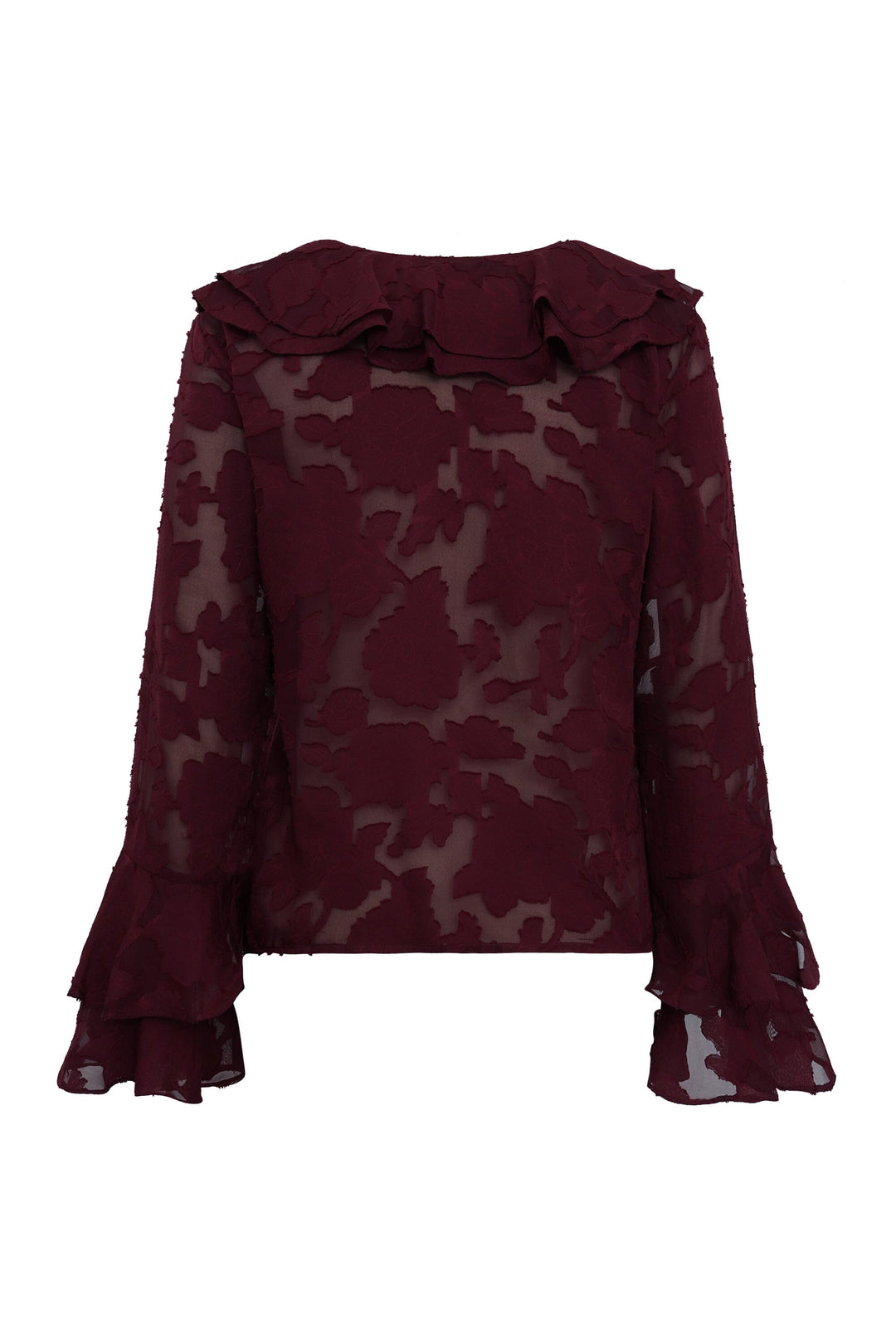 A-View - Floretta Blouse AV6090 - 266 - Cabernet Bluser 