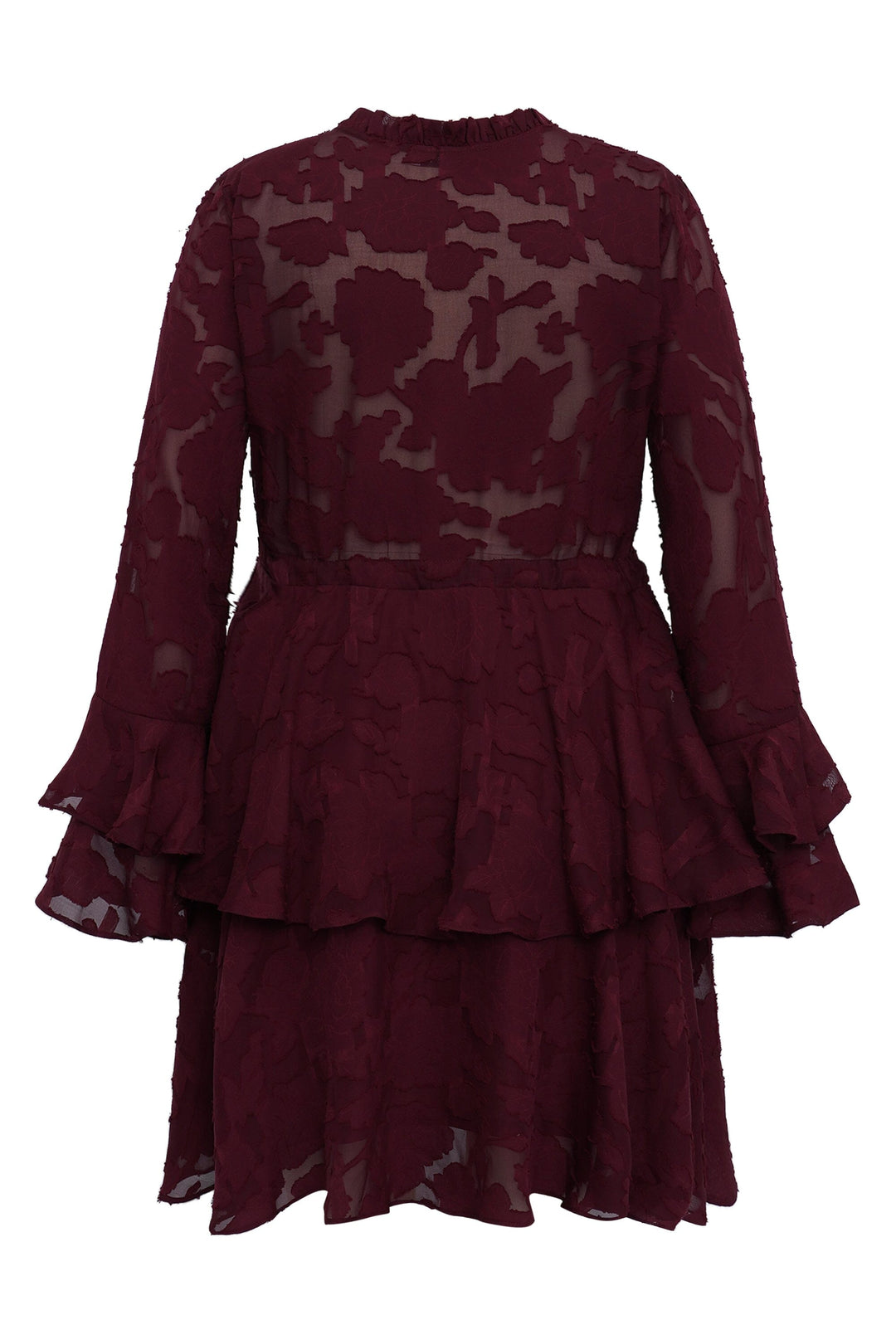 A-View - Floretta Dress AV7022 - 266 - Cabernet Kjoler 