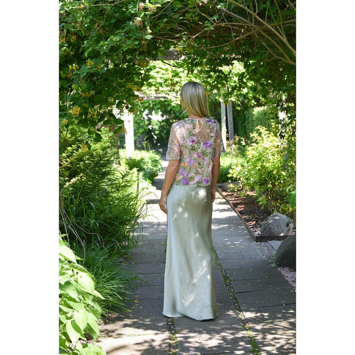 A-View - Fuschia Blouse AV4881 - 180 - Green/Purple Bluser 