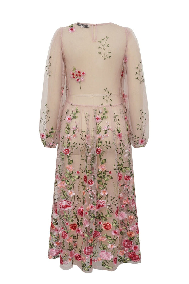 A-View - Fuschia Dress AV4614 - 255 - Rose/Red