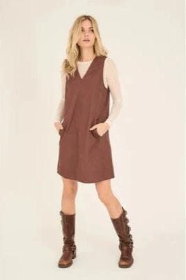 A-View - Juliette Spencer Dress AV7025 - 213 - Deep Mauve Kjoler 