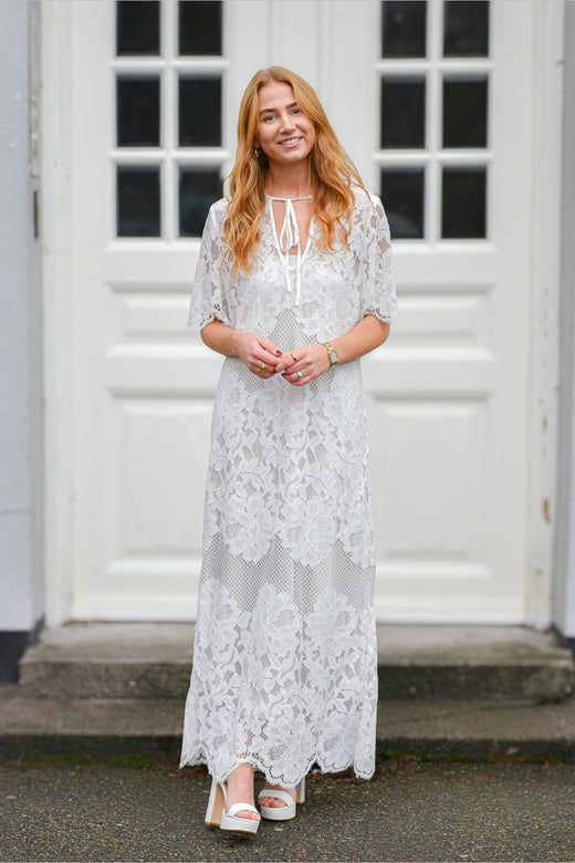 A-View - Lace Dress AV8332 - 000 - White