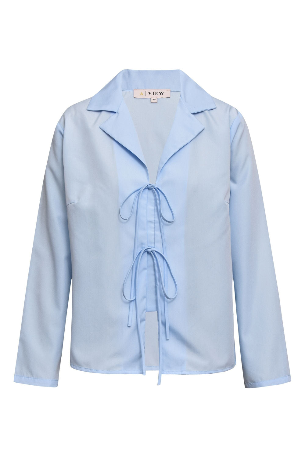 A-VIEW - Marley Blouse - 282 Light Blue Bluser 