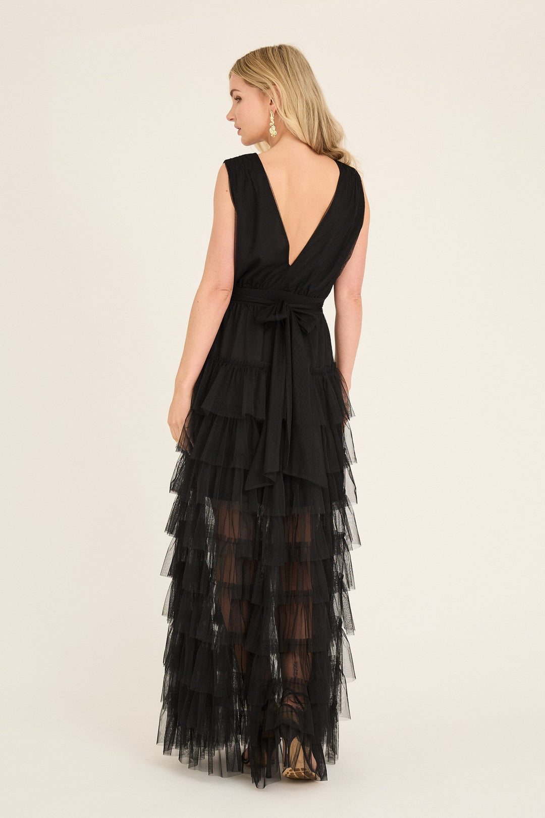 A-View - Miranda Dress AV4869 - 999 - Black Kjoler 