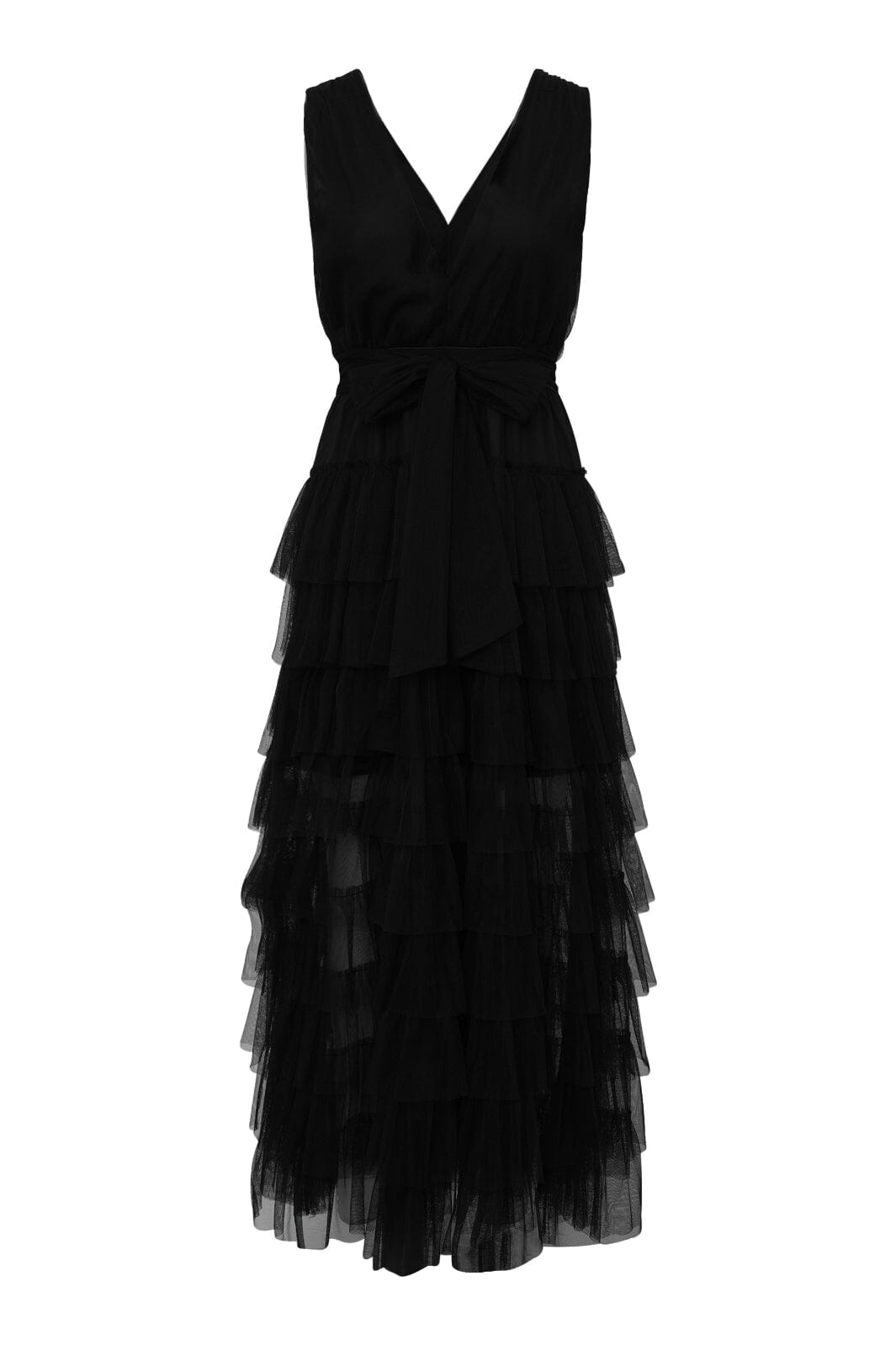 A-View - Miranda Dress AV4869 - 999 - Black Kjoler 