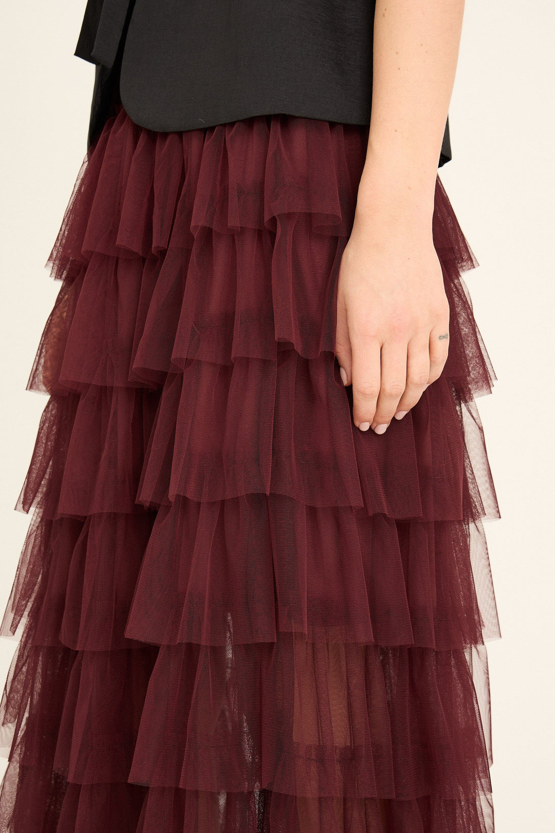 A-View - Miranda Skirt AV4798 - 250 - Burgundy Nederdele 