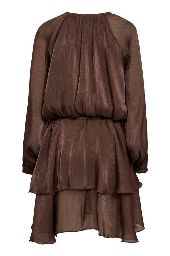 A-View - Ovena Dress AV8284 - 194 - Dark Brown