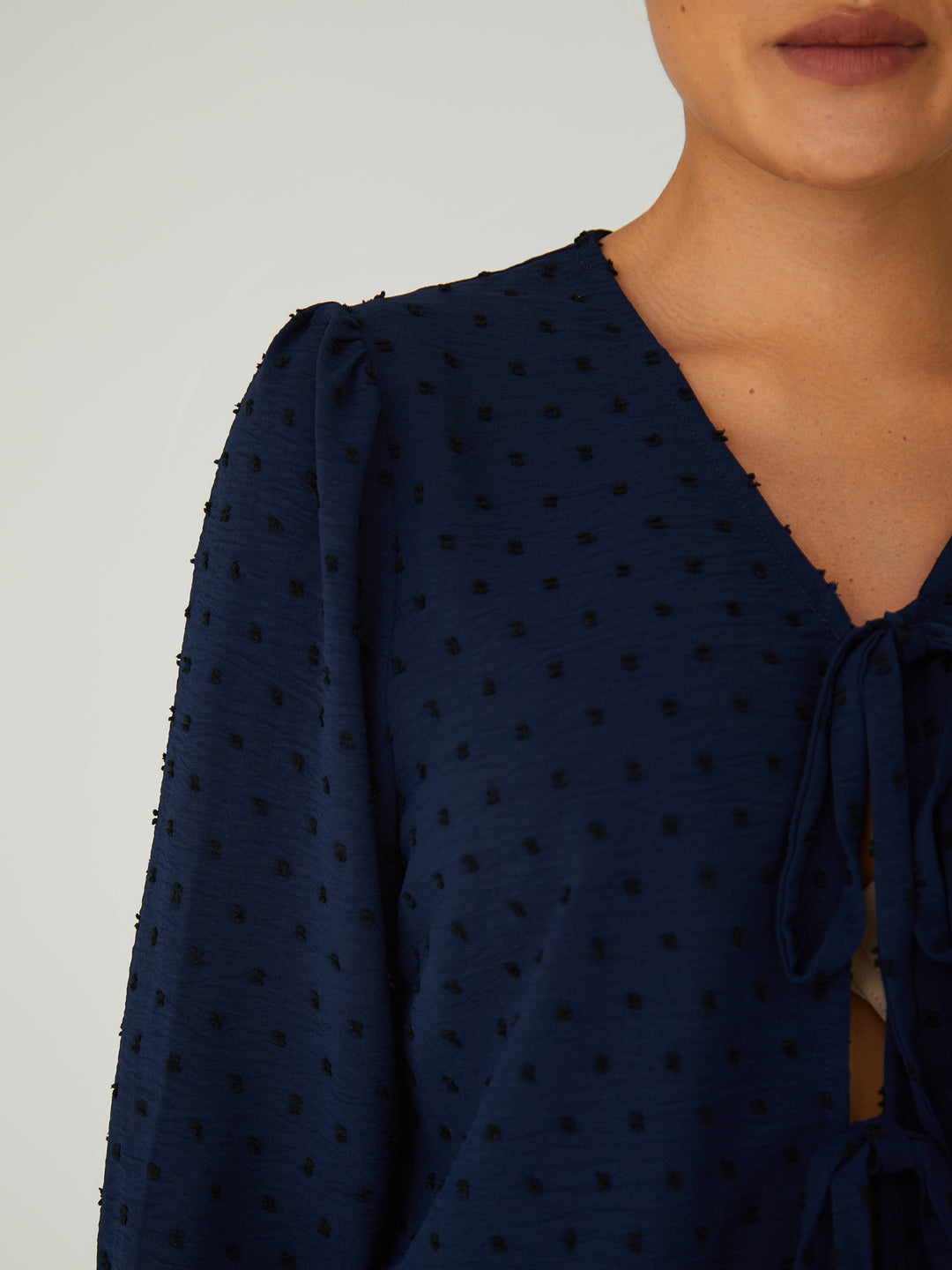 A-View - Sif Blouse - 699 Navy Bluser 