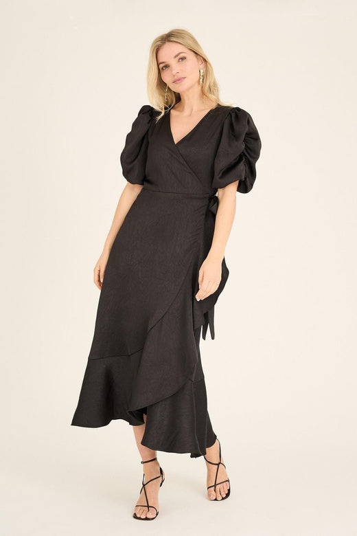 A-View - Sinda Dress AV4922 - 999 - Black Kjoler 