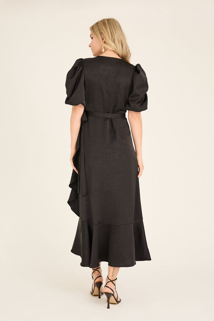 A-View - Sinda Dress AV4922 - 999 - Black Kjoler 