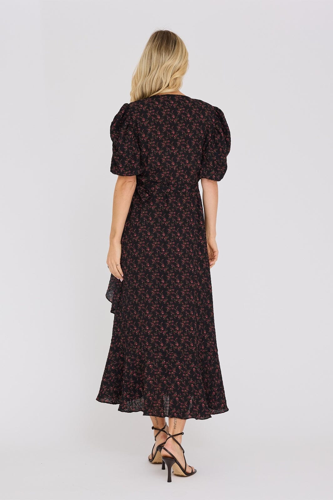 A-View - Sinda Print Dress AV5097 - 163 - Black/Pink