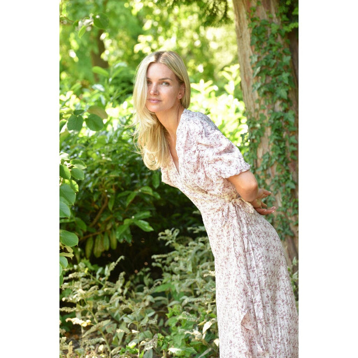 A-View - Sinda Print Dress AV5097 - 258 - Rose/Pink Kjoler 