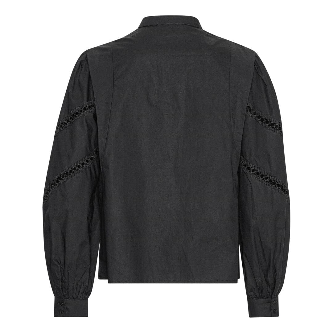 A-View - Tiffi Shirt - 999 Black Skjorter 