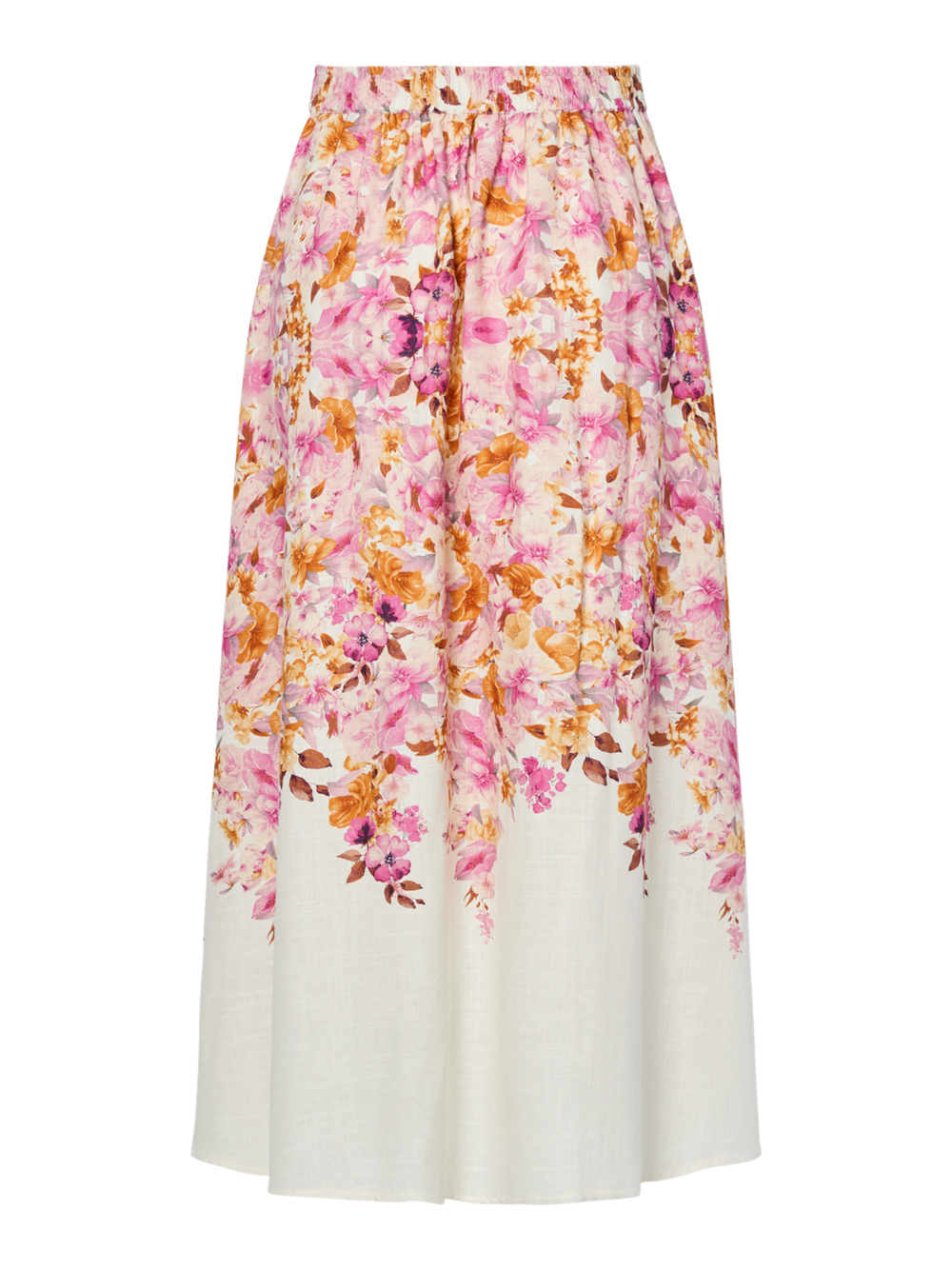 Y.A.S - Yascleo Long Skirt - 4863895 Birch Cleo Print