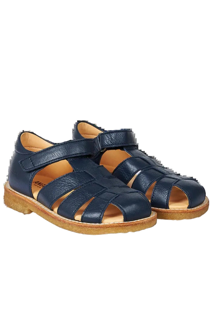 Angulus - Sandal Med Justerbar Velcrolukning 5026-101 - 2585 Navy Sandaler 