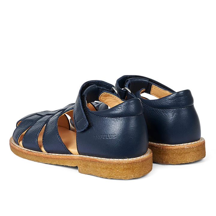 Angulus - Sandal Med Justerbar Velcrolukning 5026-101 - 2585 Navy Sandaler 
