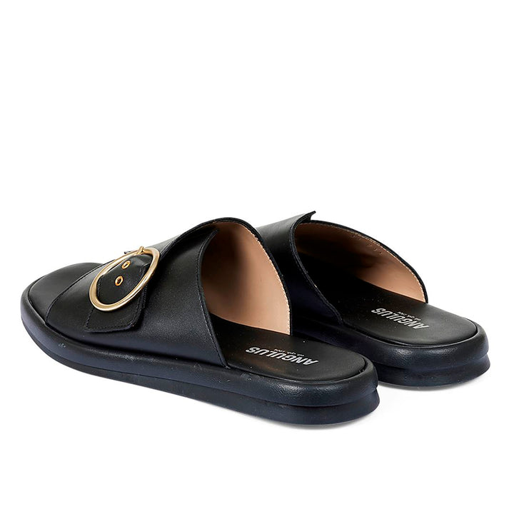 Angulus - Slip-in sandal - 1604 Black Sandaler 