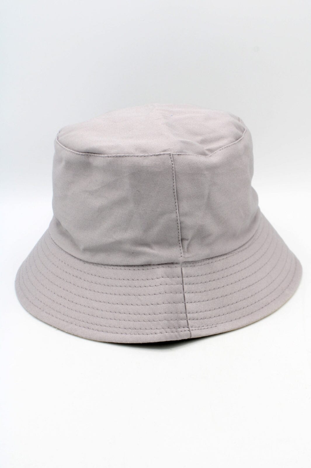 Anobel Copenhagen - Reversible Two-Tone Cotton Bucket Hat 12577 - Light Gray Hatte 