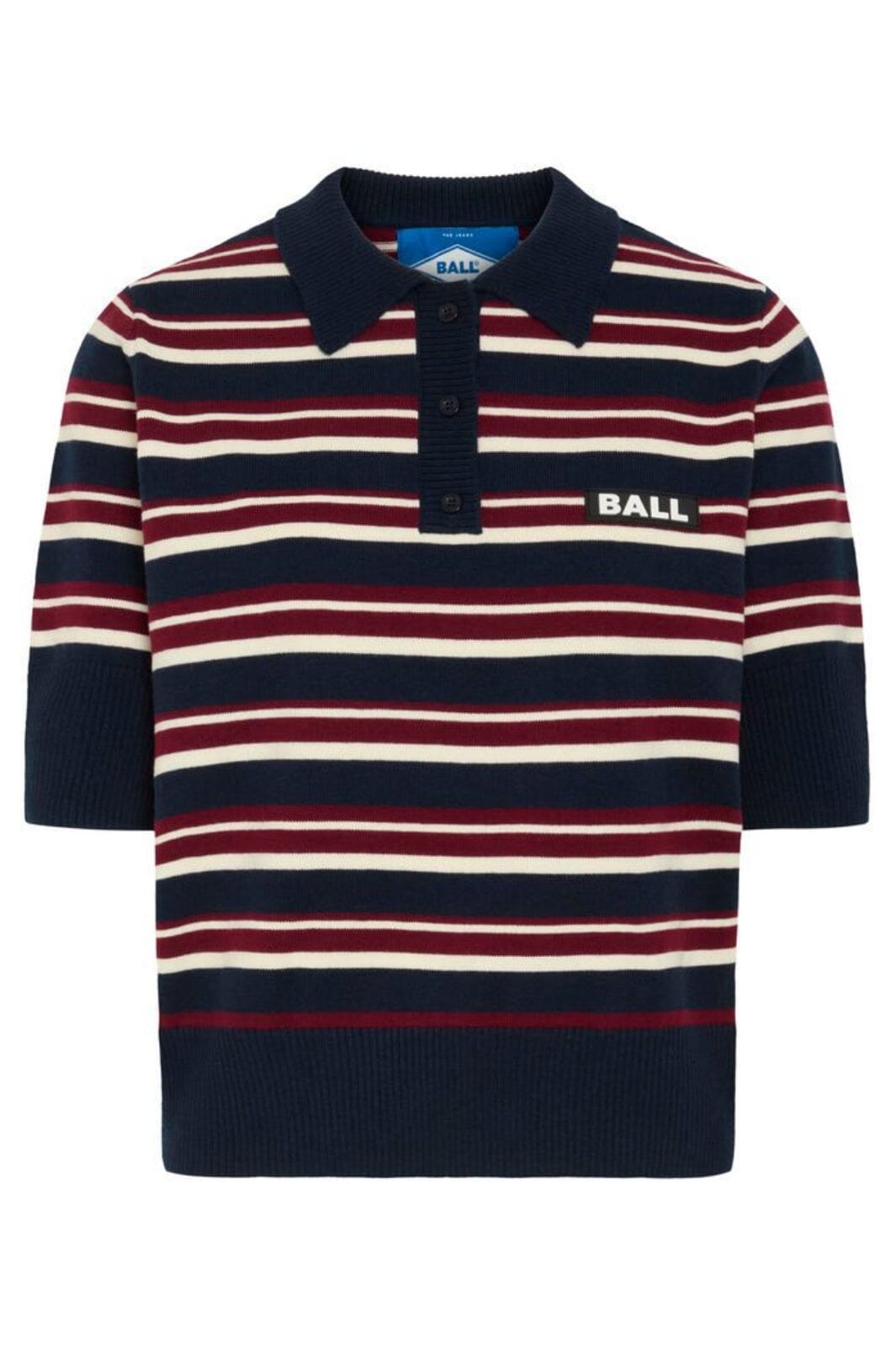 Ball - Bamarietta Knit Sl Polo 50405349 - 193922 - Sky Captain