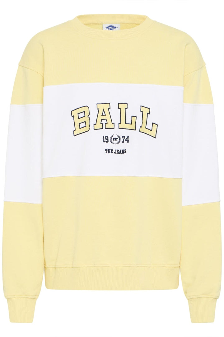 Ball - Bamontana Sweat 50405000 - 120711 Lemon Meringue Sweatshirts 