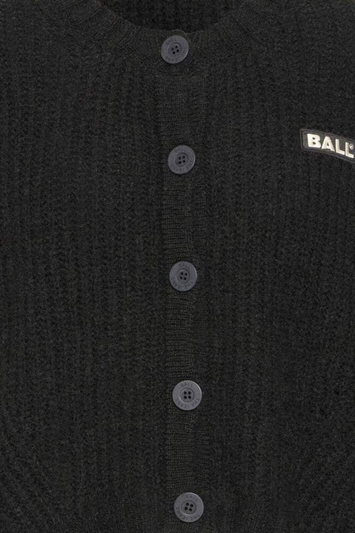 Ball - Bastacy Rib Cardigan 50405351 - 193911 - Black