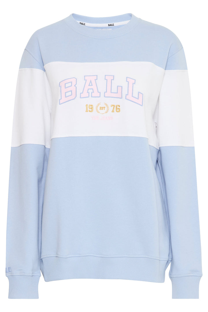 Ball - J. Montana Sweatshirt - 124202 Creamy Blue Sweatshirts 