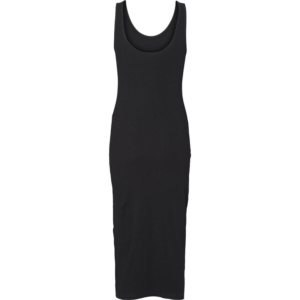 Basic Apparel - Ludmilla Openback Dress - 001 Black Kjoler 