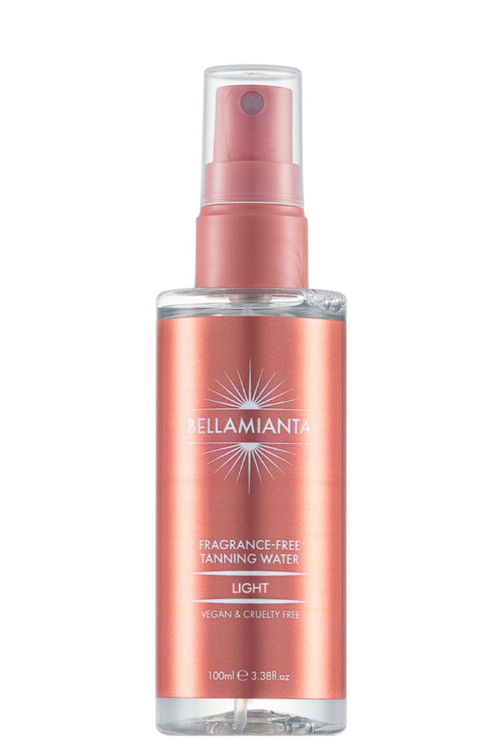 Bellamianta - Fragrance Free Tanning Water - Light Selvbruner 