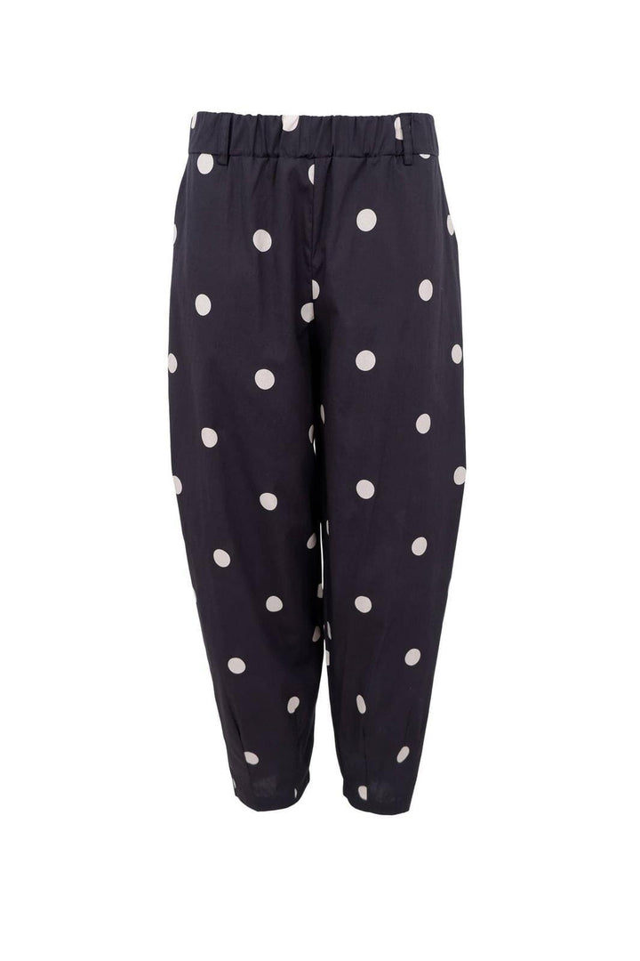 Black Colour - Bcabbie Barrel Pant 40977 - Black Dot Bukser 