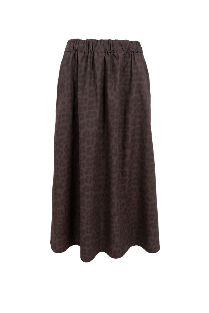 Black Colour - Bcabbie Skirt 40728 - Coffee Leo