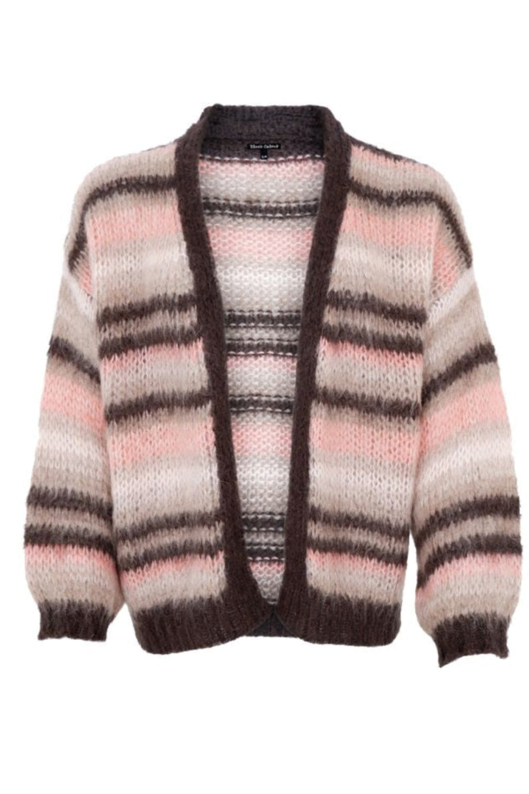 Black Colour - Bcalana Striped Cardigan 1269 - Soft Rose