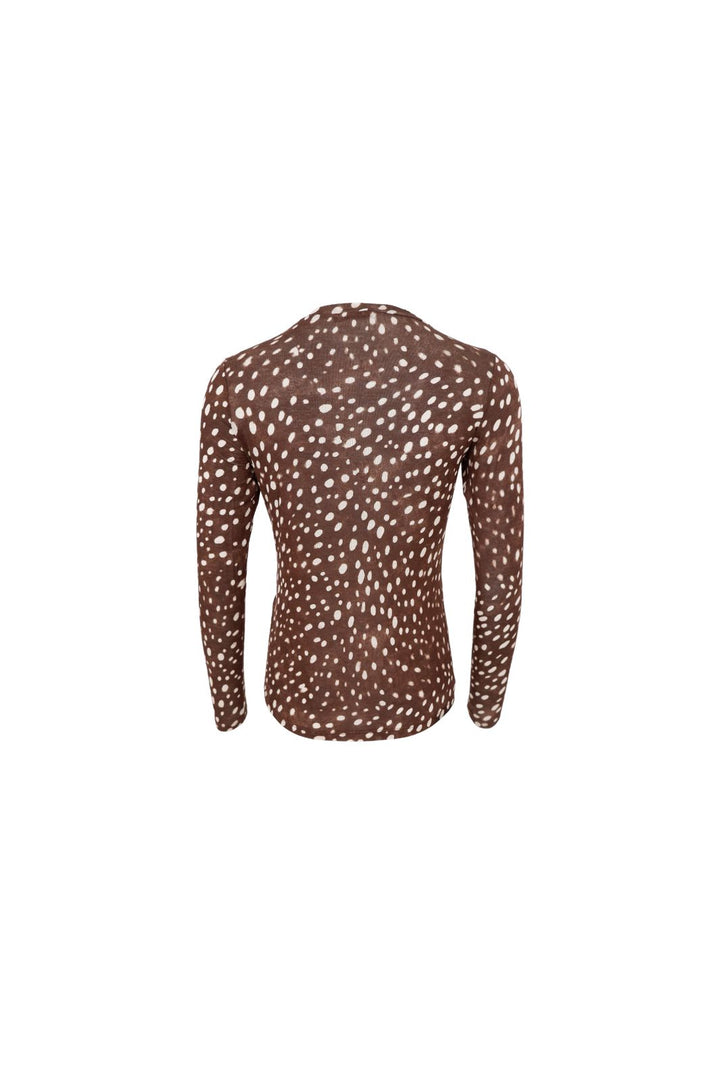 Black Colour - Bcalba Ls Tee 41260 - Shirts,Mesh & Basic Blouses - Deer