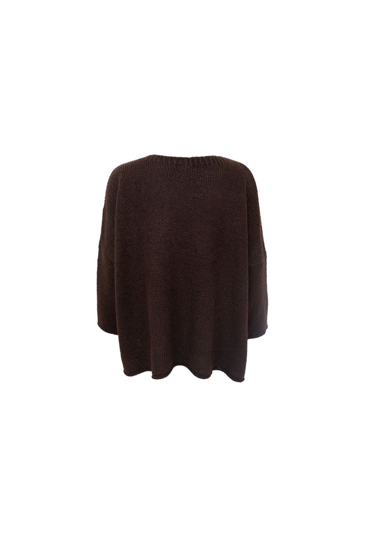 Black Colour - Bcalessia Knit Jumper 1191 - Coffee