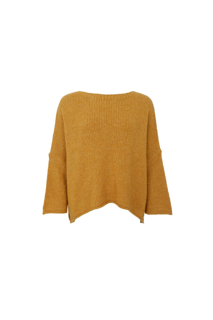 Black Colour - Bcalessia Knit Jumper 1191 - Curry