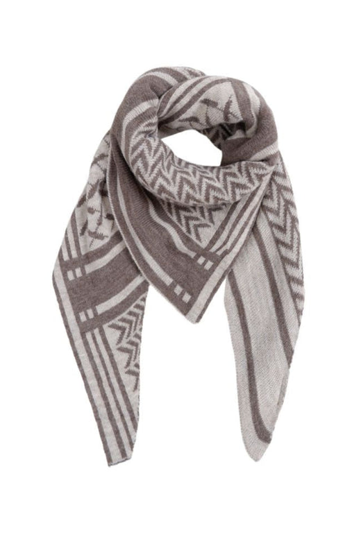Black Colour - Bcbex Triangle Scarf 208279 - Nougat