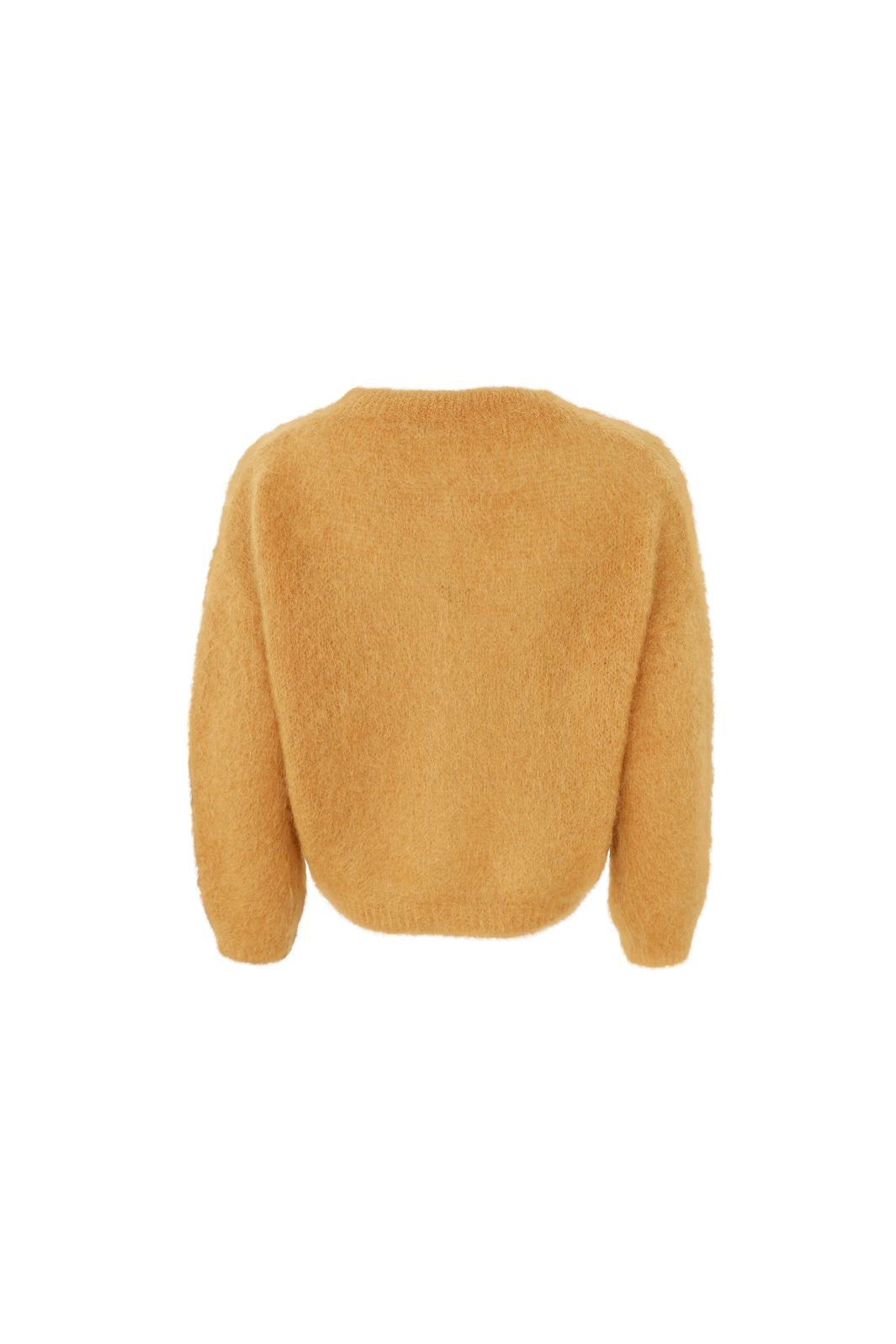 Black Colour - Bcbjoerk Patent Knit Cardigan 1264 - Mustard