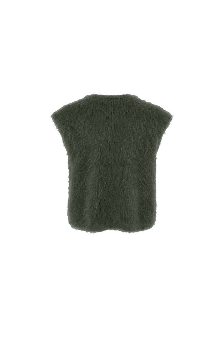 Black Colour - Bcbjoerk Pullover Vest 1252 - Army