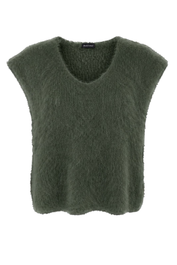 Black Colour - Bcbjoerk Pullover Vest 1252 - Army