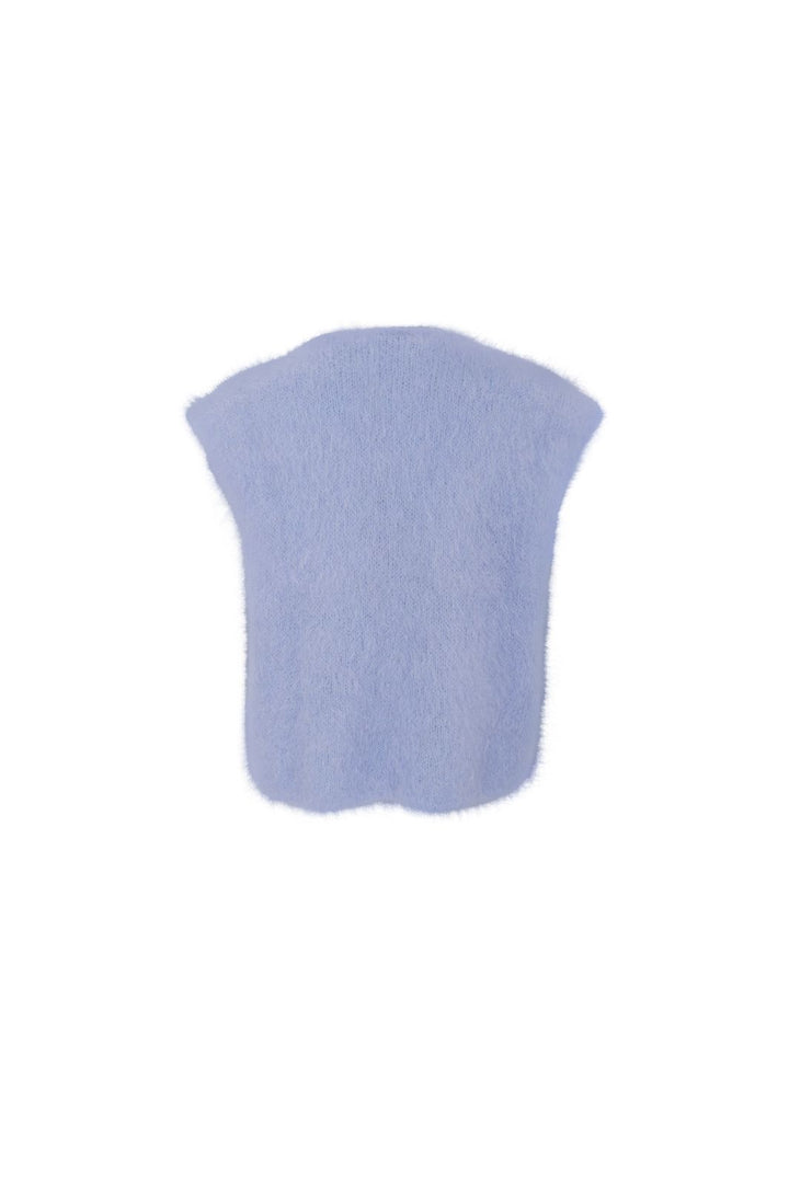 Black Colour - Bcbjoerk Pullover Vest 1252 - Lt. Blue