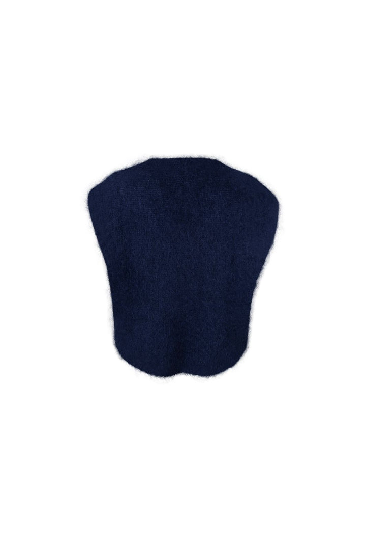 Black Colour - Bcbjoerk Pullover Vest 1252 - Navy
