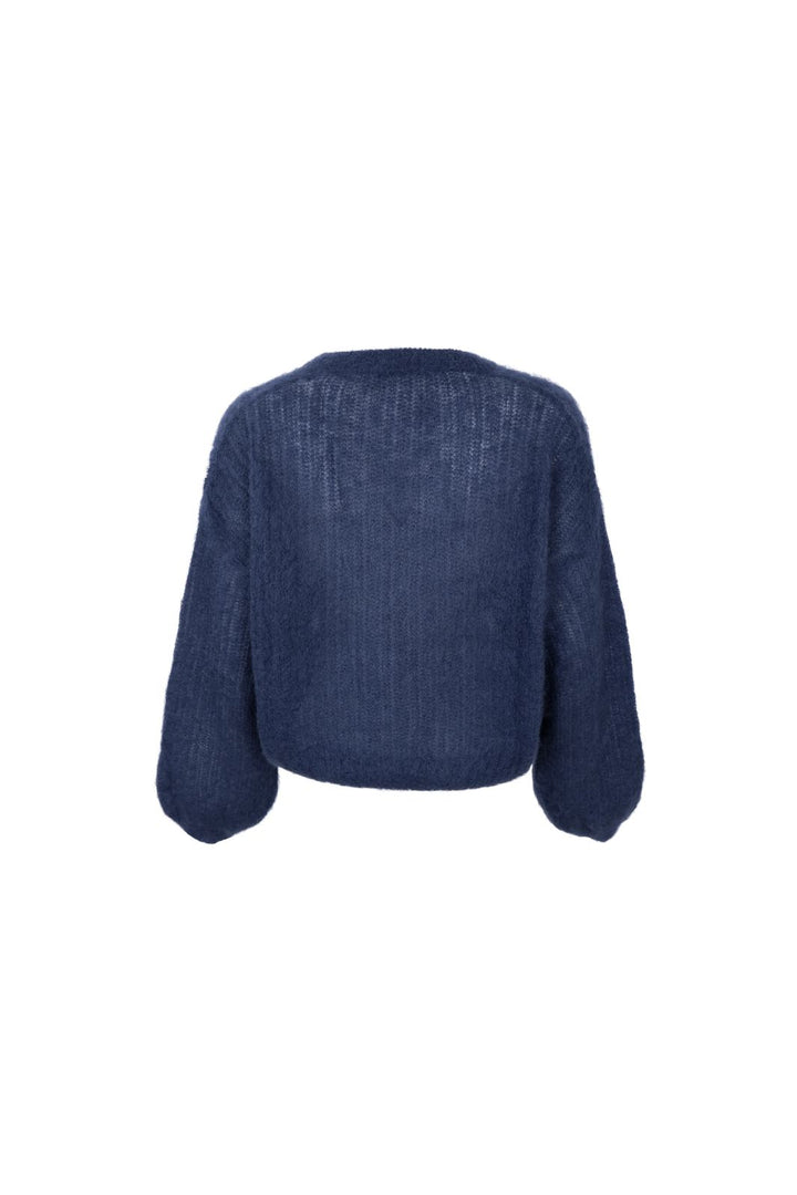 Black Colour - Bcbjoerk Rib Jumper 1263 - Navy