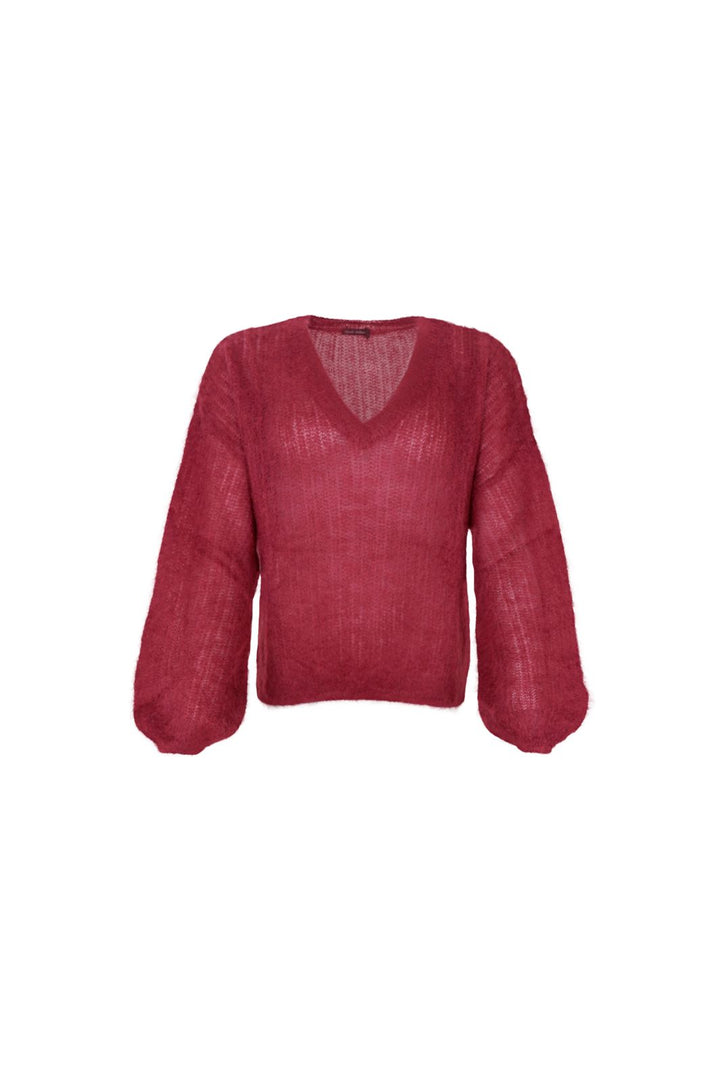 Black Colour - Bcbjoerk Rib Jumper 1263 - Wine