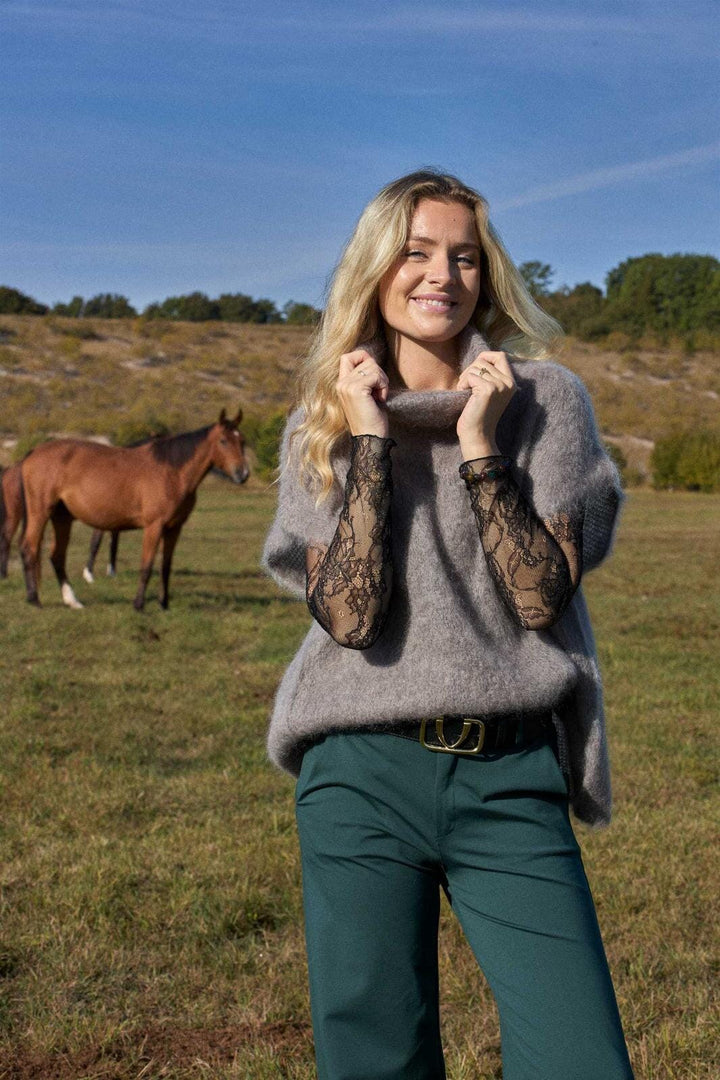 Black Colour - Bcbjoerk Rollneck Vest 1216 - Nougat Strikbluser 