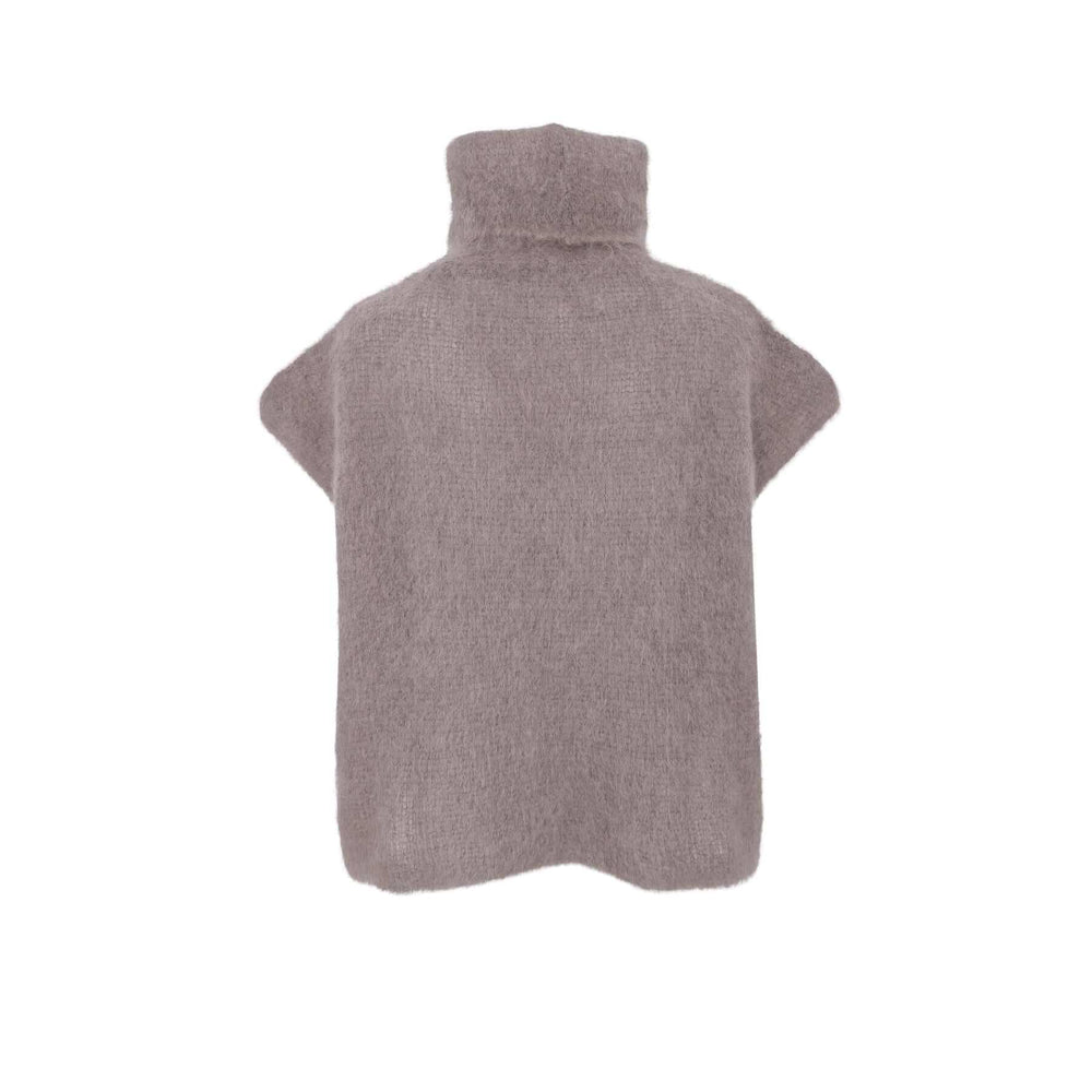 Black Colour - Bcbjoerk Rollneck Vest 1216 - Nougat Strikbluser 
