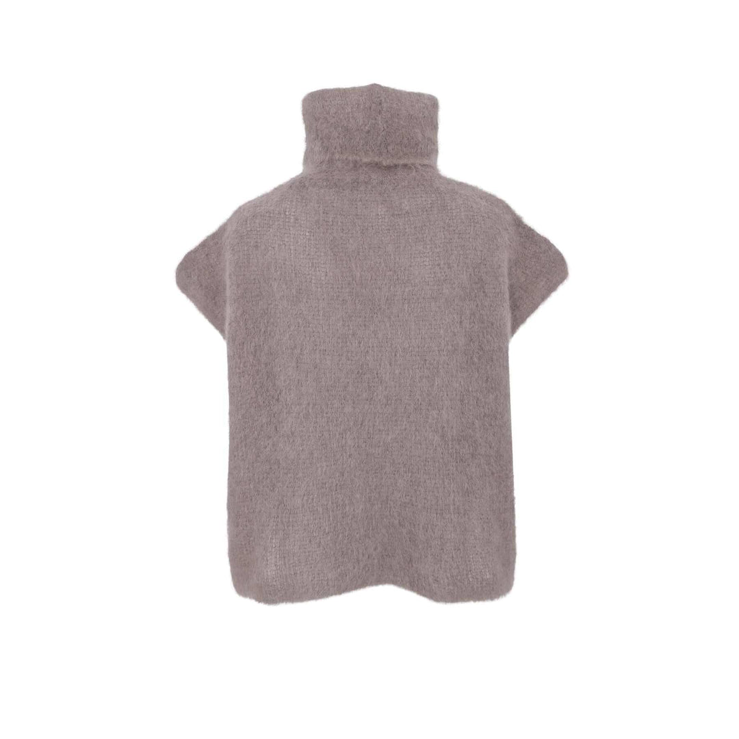 Black Colour - Bcbjoerk Rollneck Vest 1216 - Nougat Strikbluser 