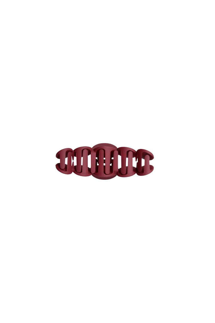 Black Colour - Bcbubble Matt Hair Claw 5979 - Wine