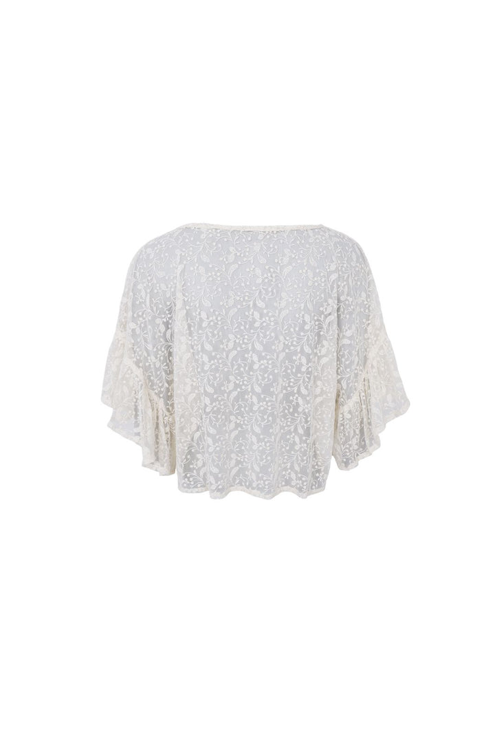 Black Colour - Bccallas Blouse 41174 - Off White