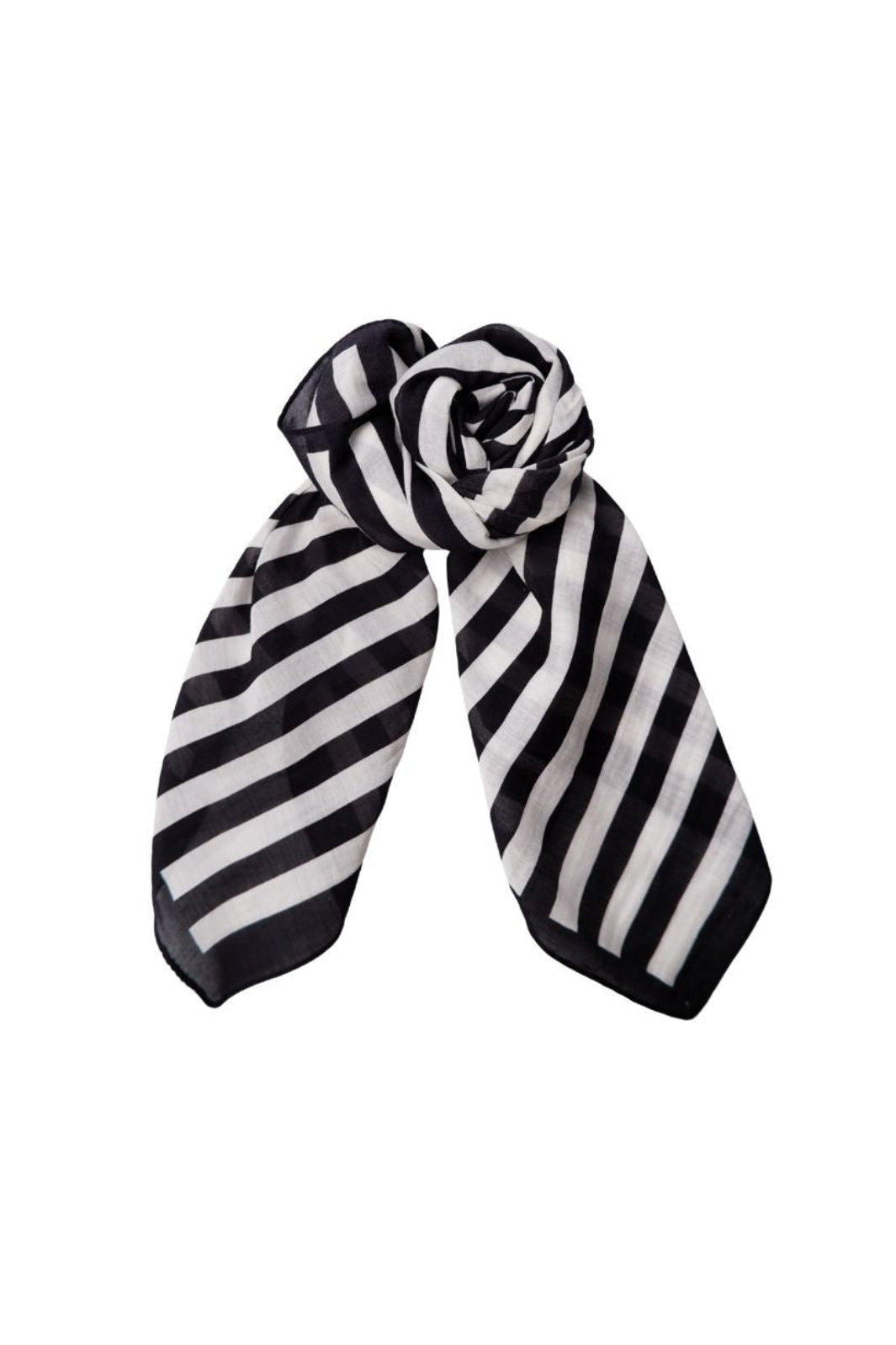 Black Colour - Bccamille Mini Scarf 3681 - Black